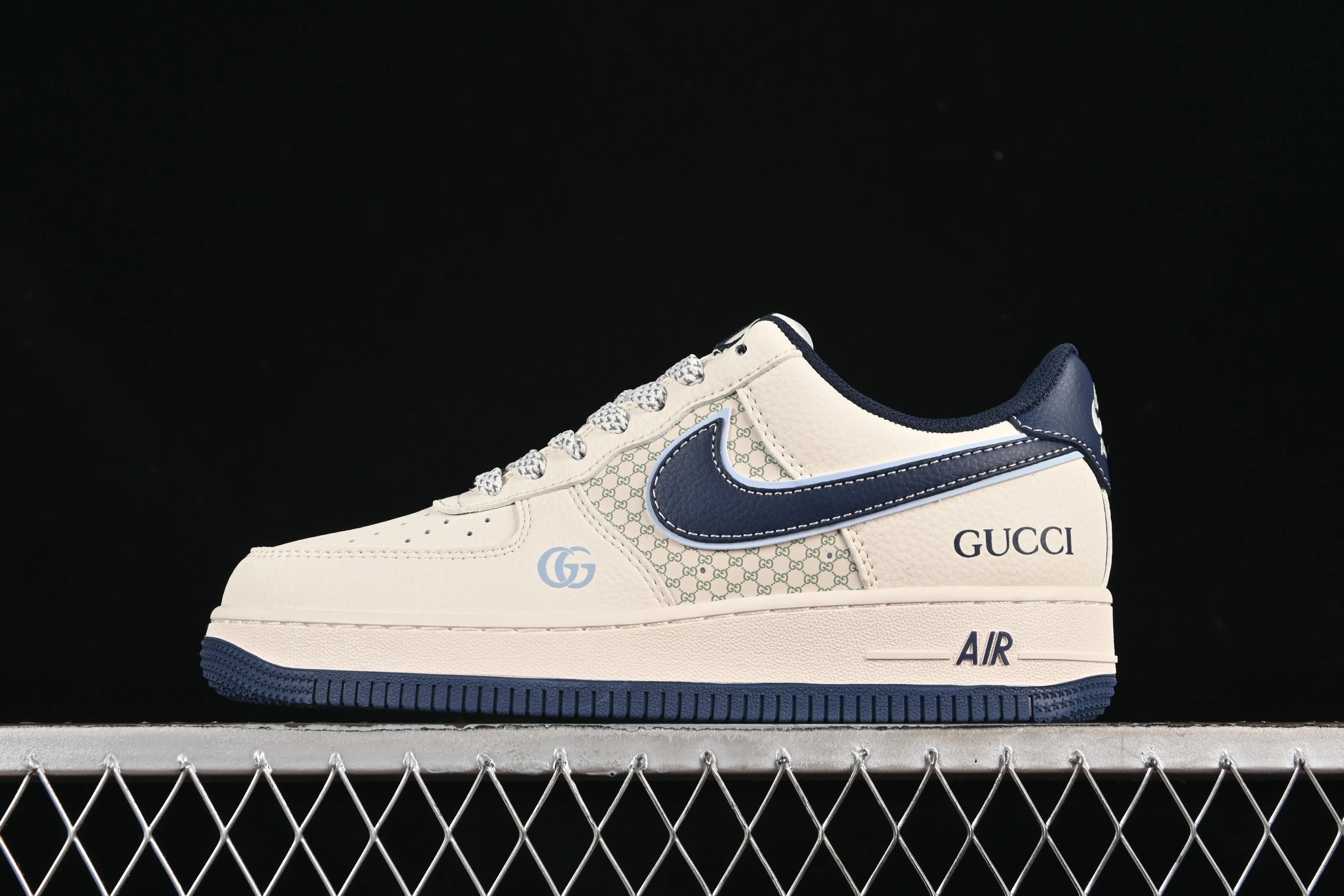 All categories Nk Air Force 1 Air Force series Nk Air Force 1 Low Air Force low-top Nike Air Force 1'07 Low Gucci joint pattern blue hook Air Force 1 low-top casual sneakers XS1958-564